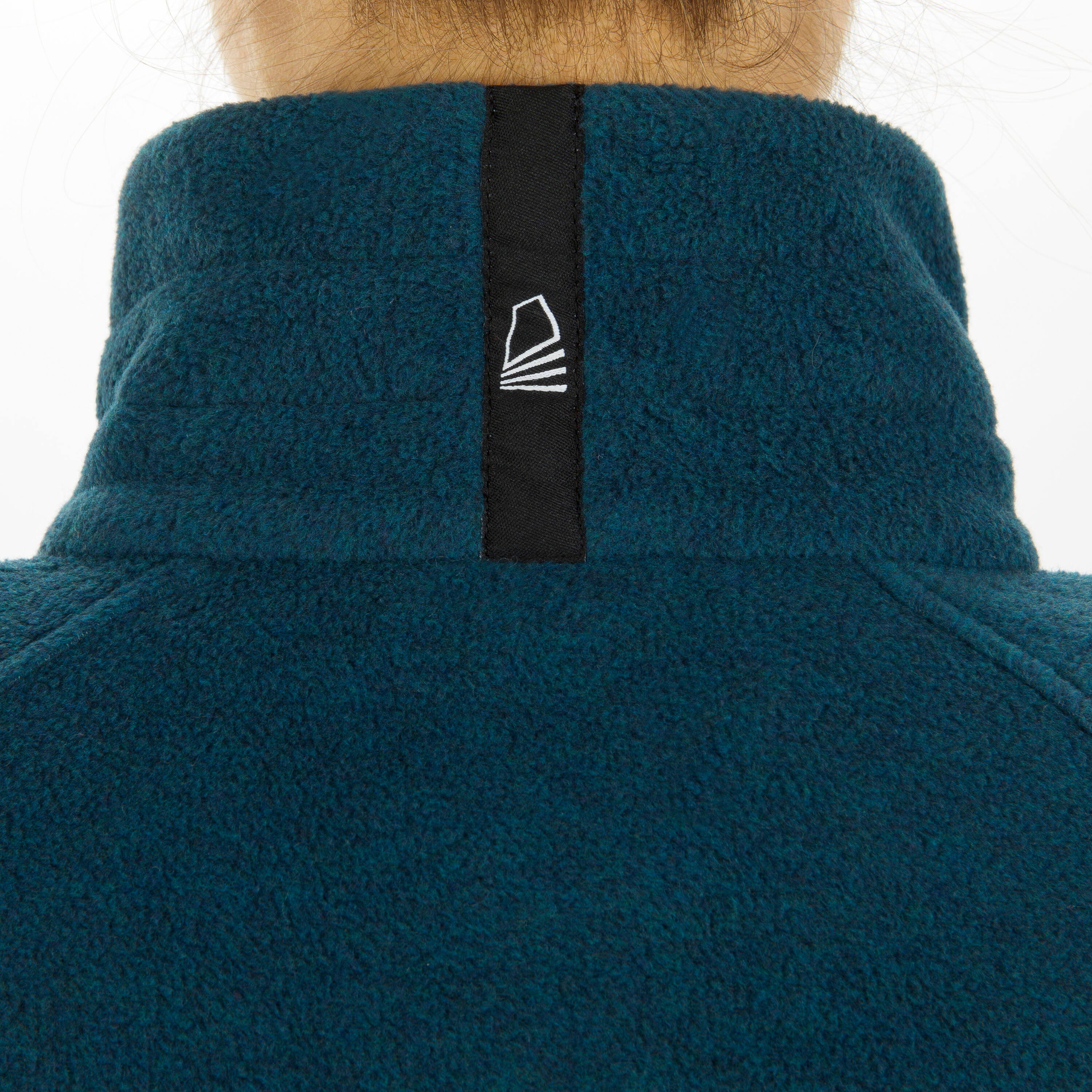 Women's Sailing Warm Fleece 100 - Petrol 7/10