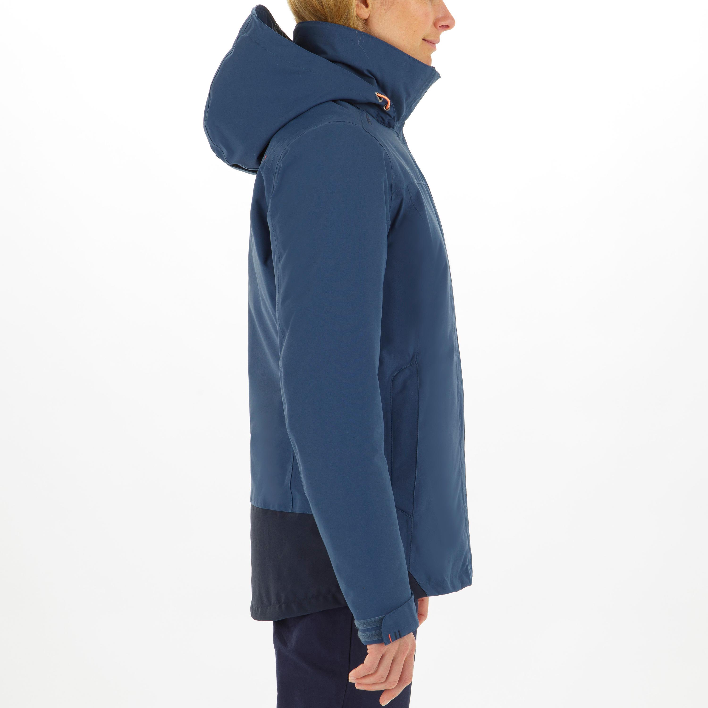 Women's warm Sailing Jacket 100 - Grey blue 4/14