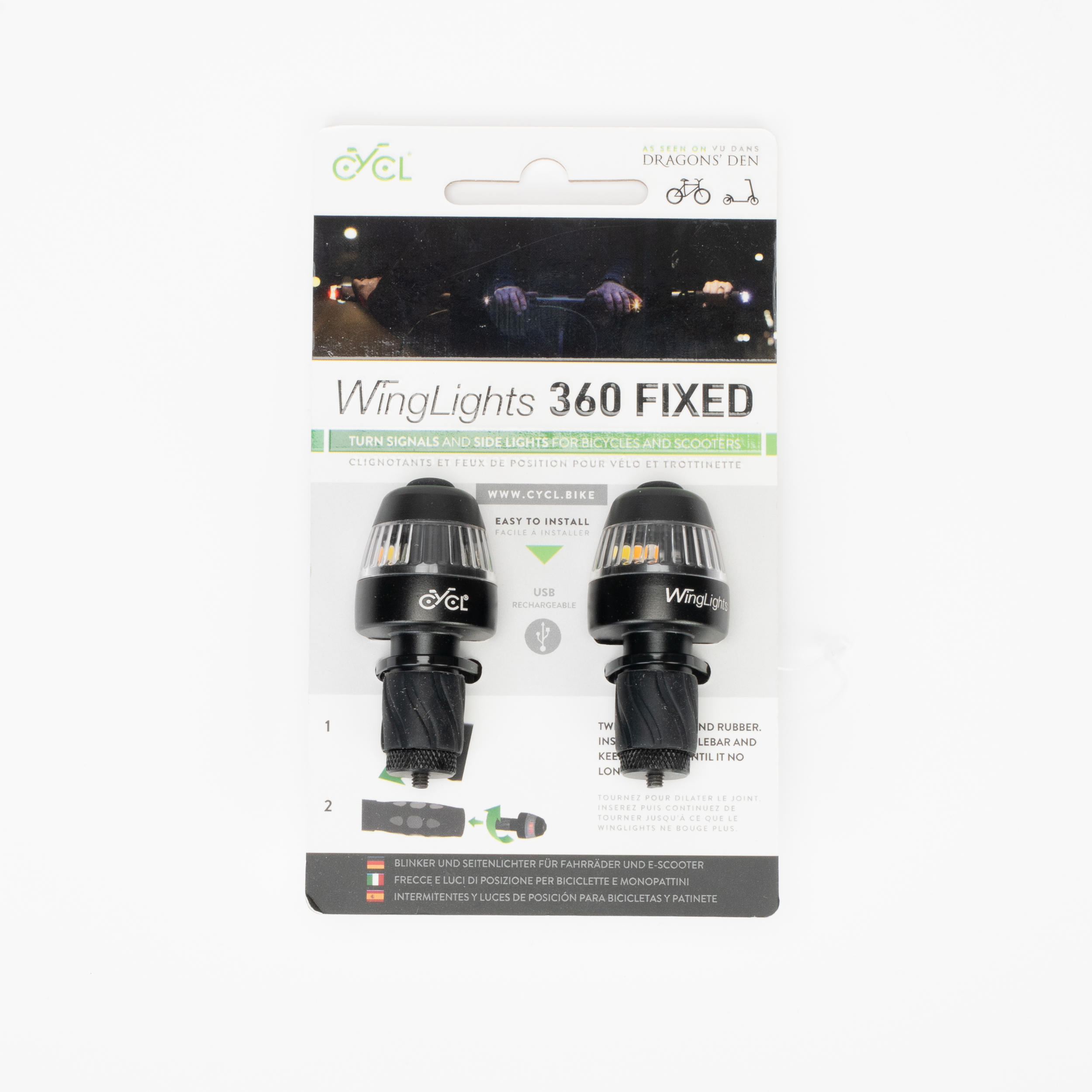 Bike and Scooter Handlebar Indicator 