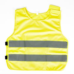 GILET DE SECURITE ENFANT REFLECHISSANT JAUNE XXS