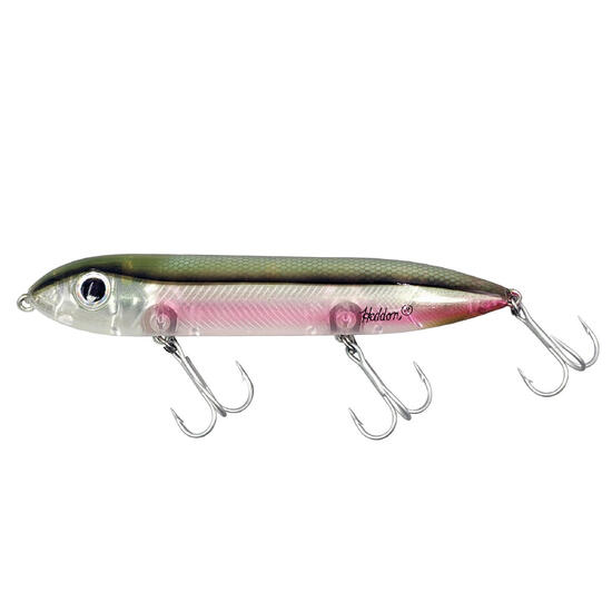 Leurre de surface stickbait MINI SUPER SPOOK JR 14 GR GHOST EEL pêche en mer