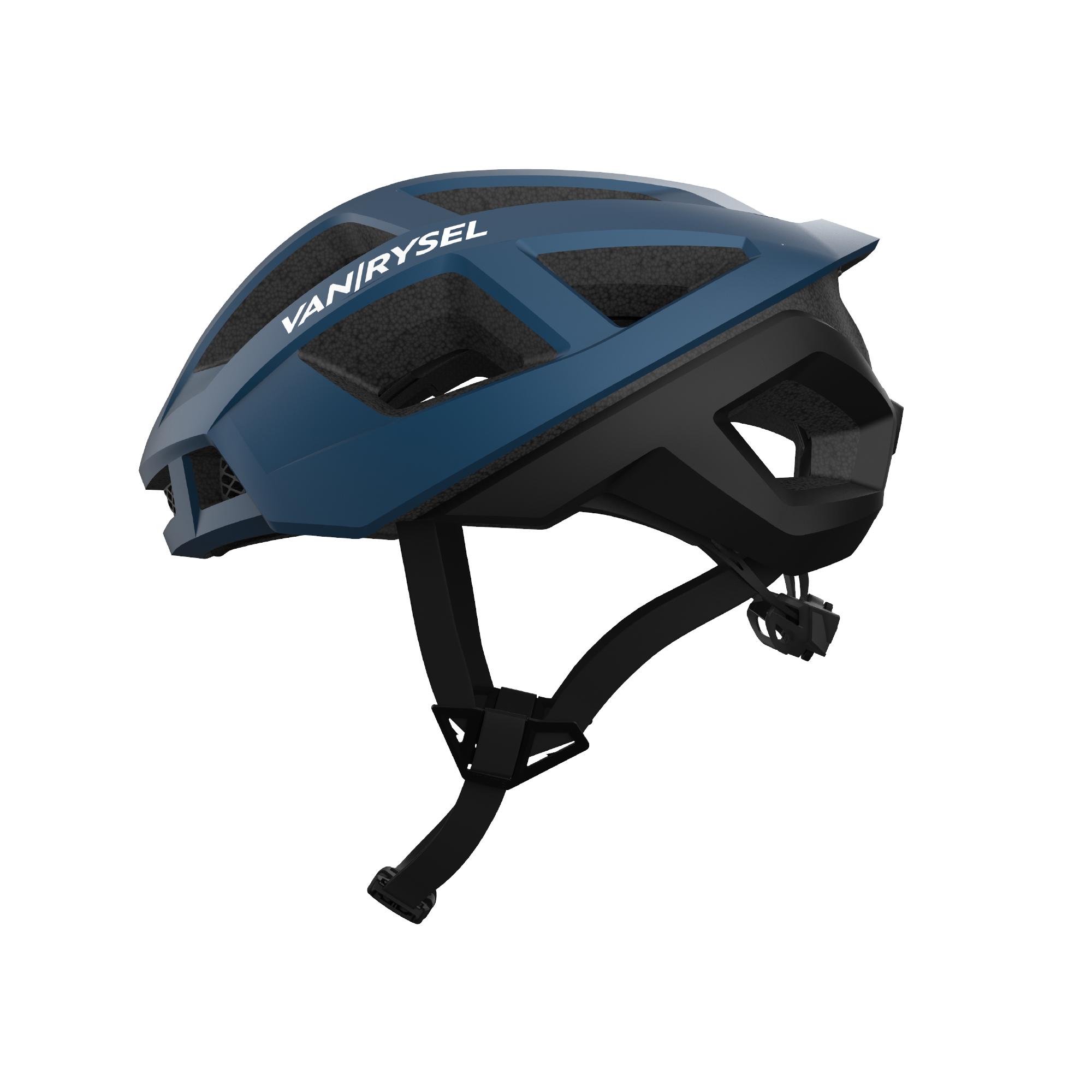 Racer Cycling Helmet Blue VAN RYSEL Decathlon