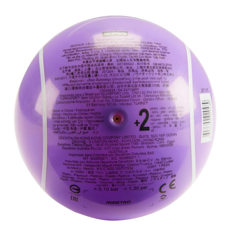 TB 730 Baby Tennis Ball Purple Decathlon