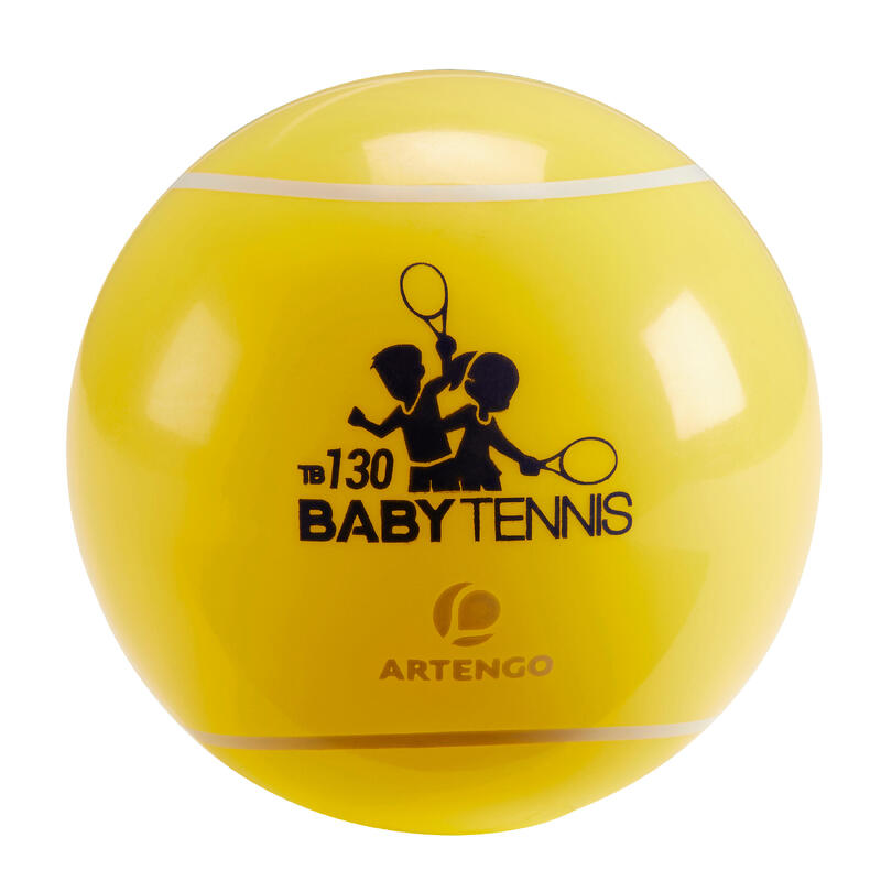 Míček na baby tenis TB130 žlutý 