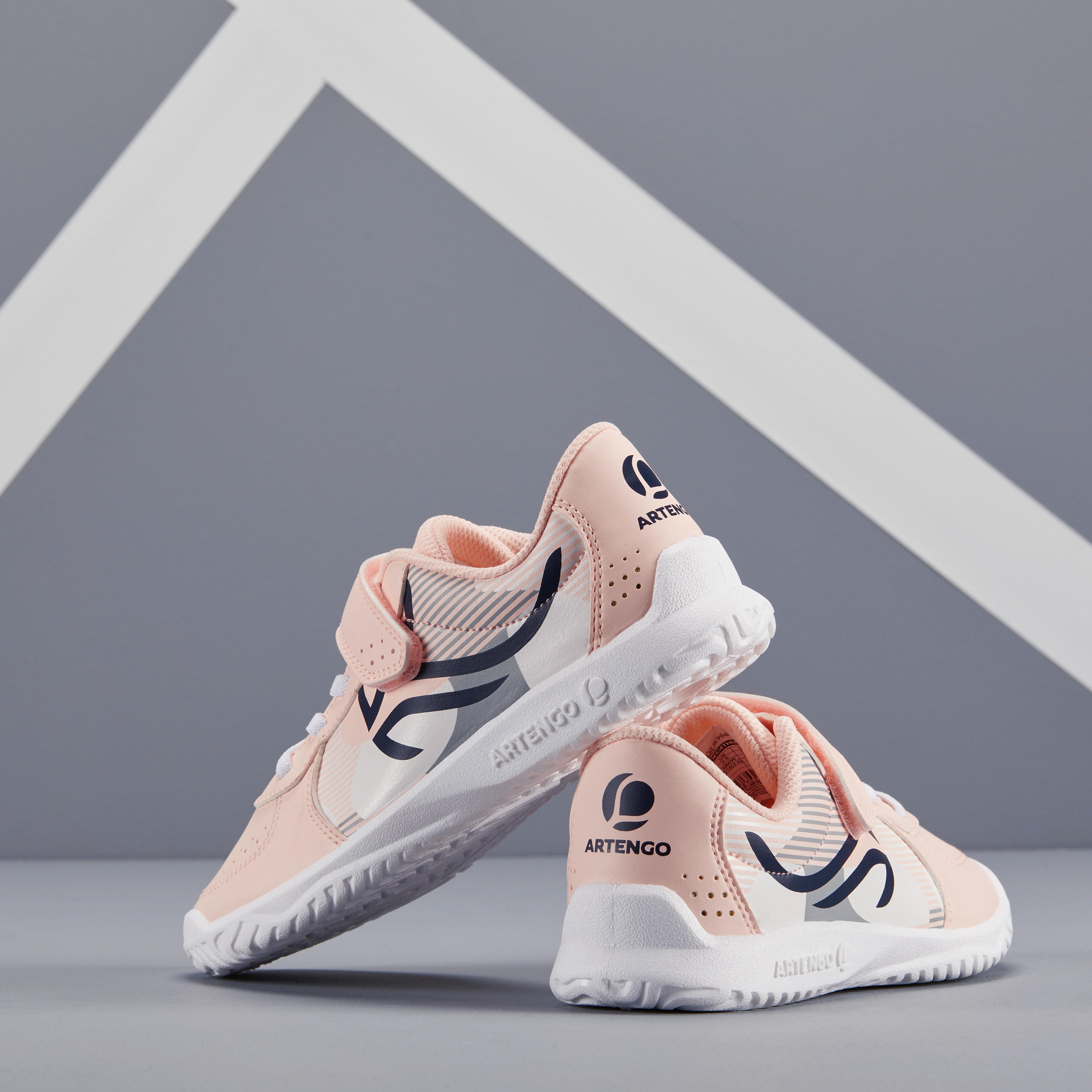 Kids’ Tennis Shoes - TS 130 Pink - DECATHLON