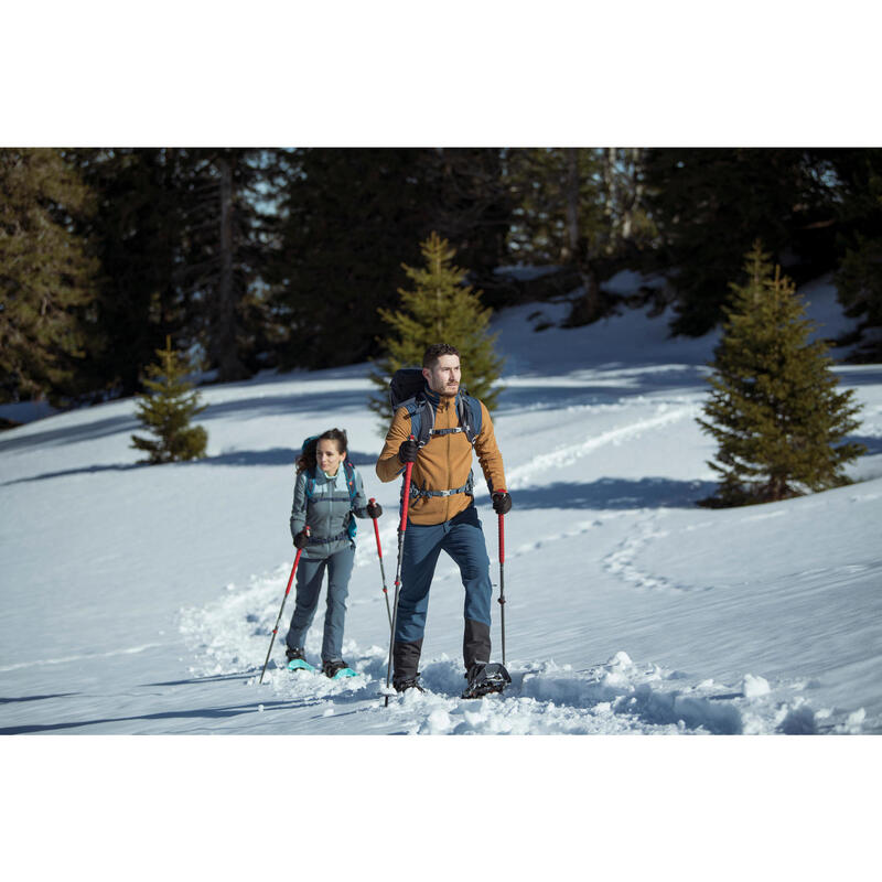 Calças quentes resistentes à água e ventiladas de caminhada Homem SH500 MOUNTAIN