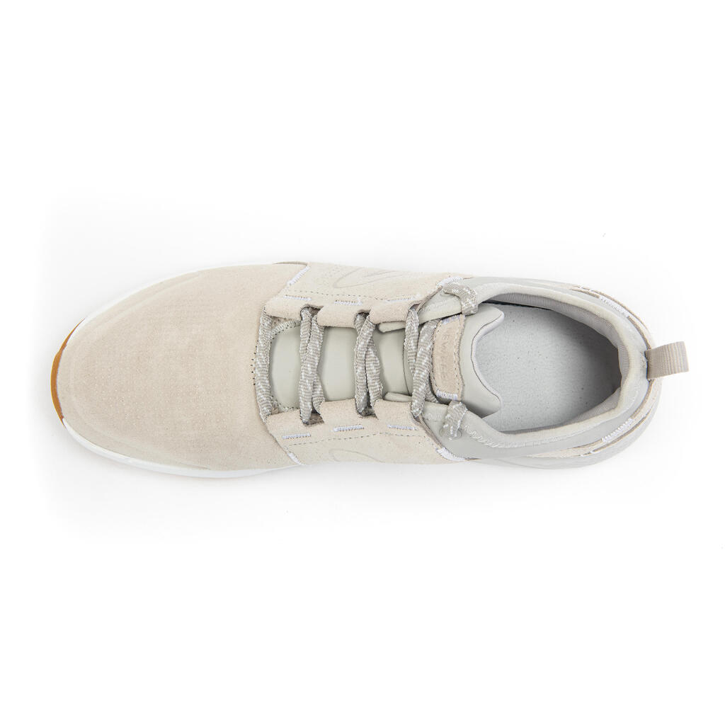 Women's City Walking Shoes Actiwalk Comfort Leather - beige