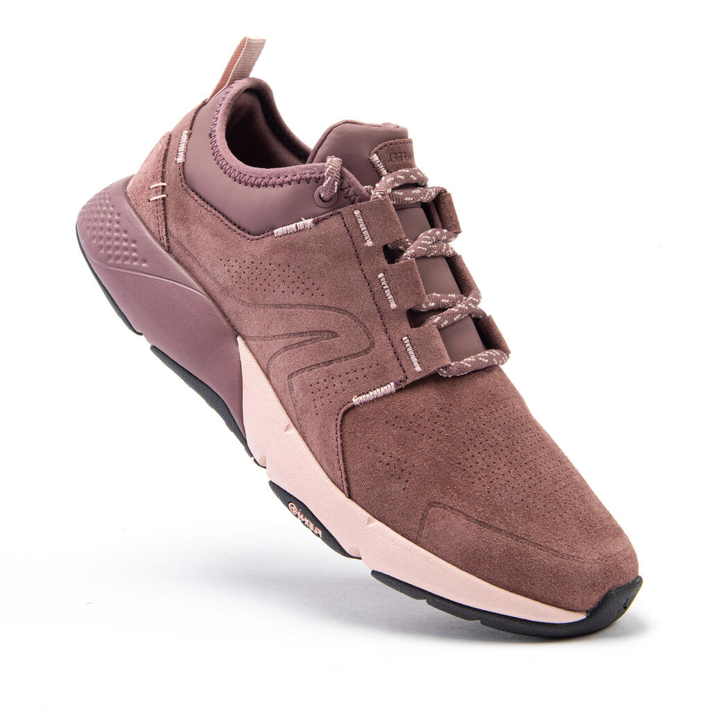 Women's City Walking Shoes Actiwalk Comfort Leather - pink