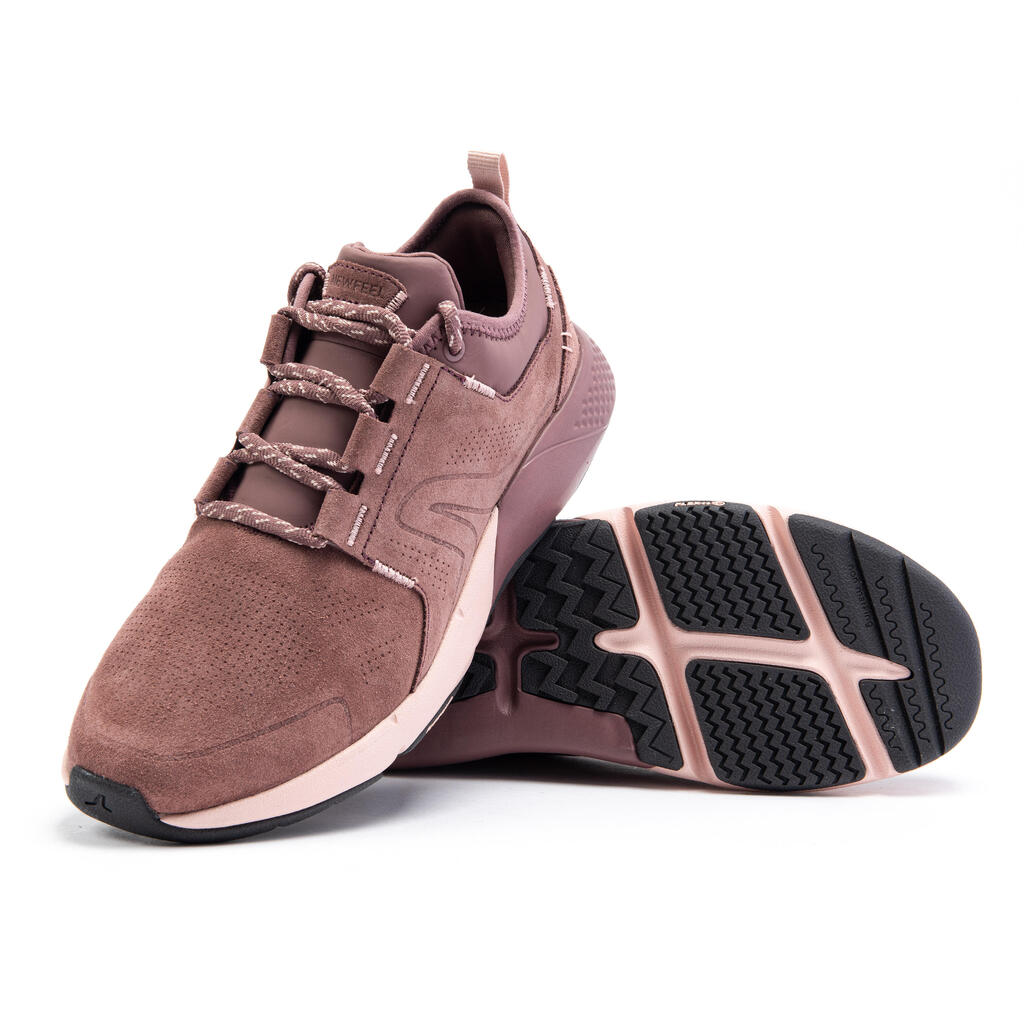Women's City Walking Shoes Actiwalk Comfort Leather - pink