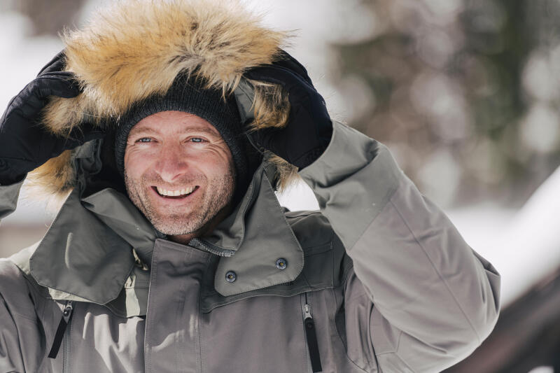 Parka turystyczna męska zimowa Quechua SH900 -20°C wodoodporna