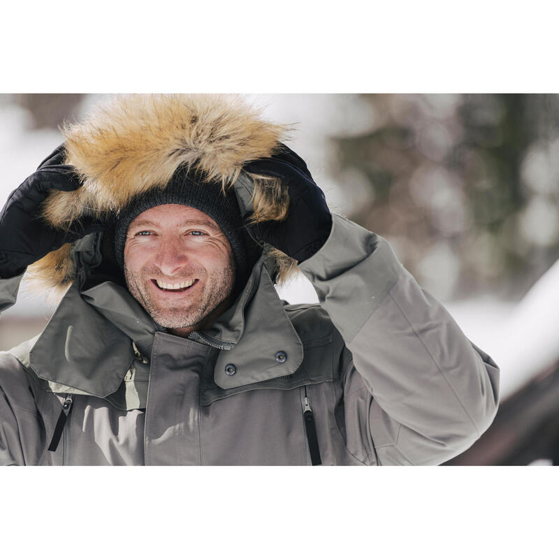 Geacă Parka Iarnă Impermeabilă Drumeție pe zăpadă SH900 U-Warm -20°C Bărbați