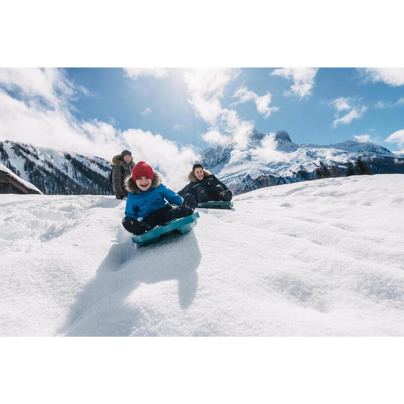 Schneestiefel Winterwandern - SH100 X-Warm wasserdicht Kinder Gr. 24–38 blau
