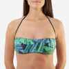 JUNGLE bandeau, neck and back ties, detachable cups and neck fastener