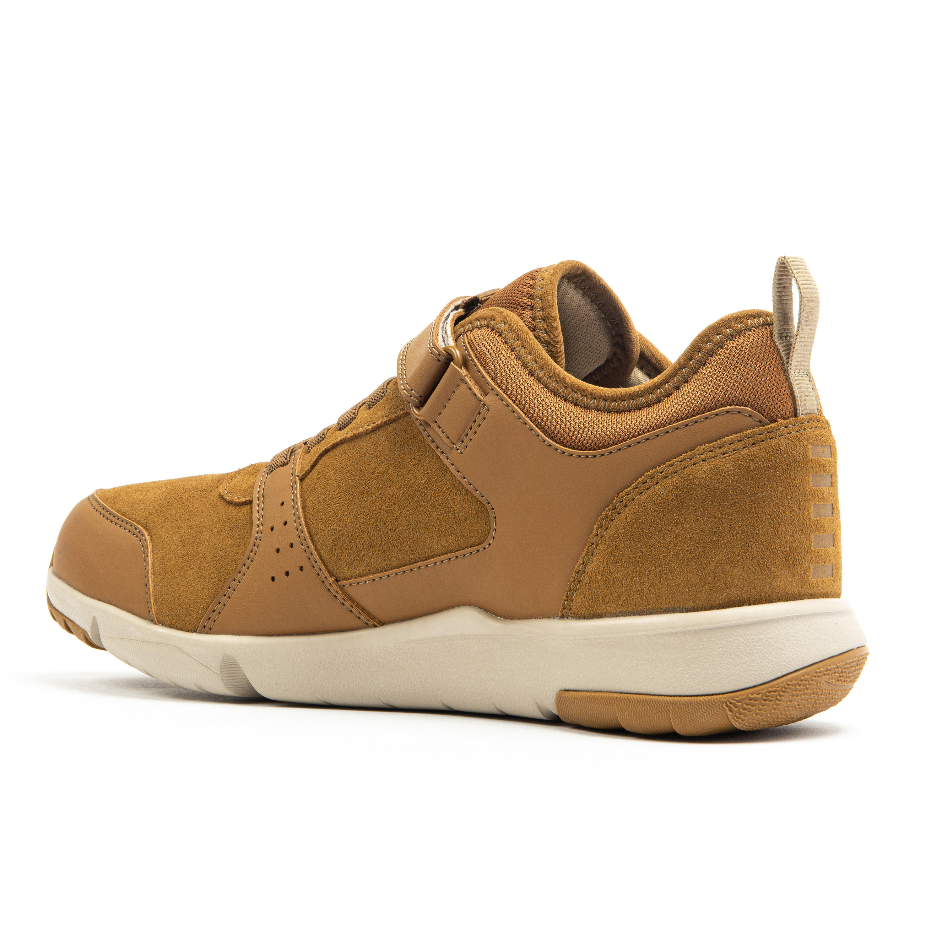 DECATHLON Pánska obuv Actiwalk Easy Leather na mestskú chôdzu kožená svetlohnedá 48 · záber 7