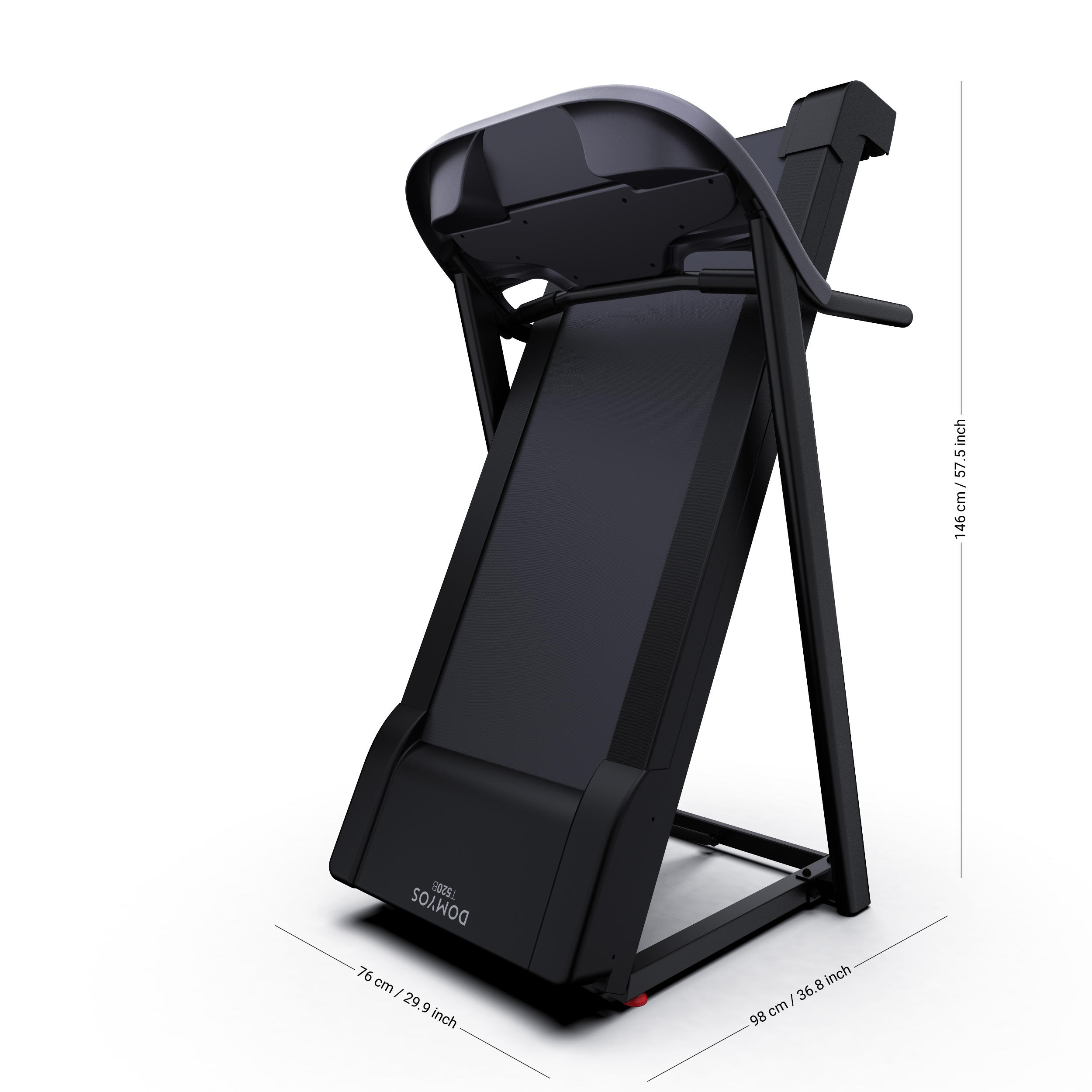 Comfortable Treadmill T520B - 13 km/h, 43⨯121 cm 2/4