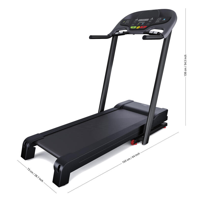 Bandă de alergat T520B 13km/h, garanție Decathlon