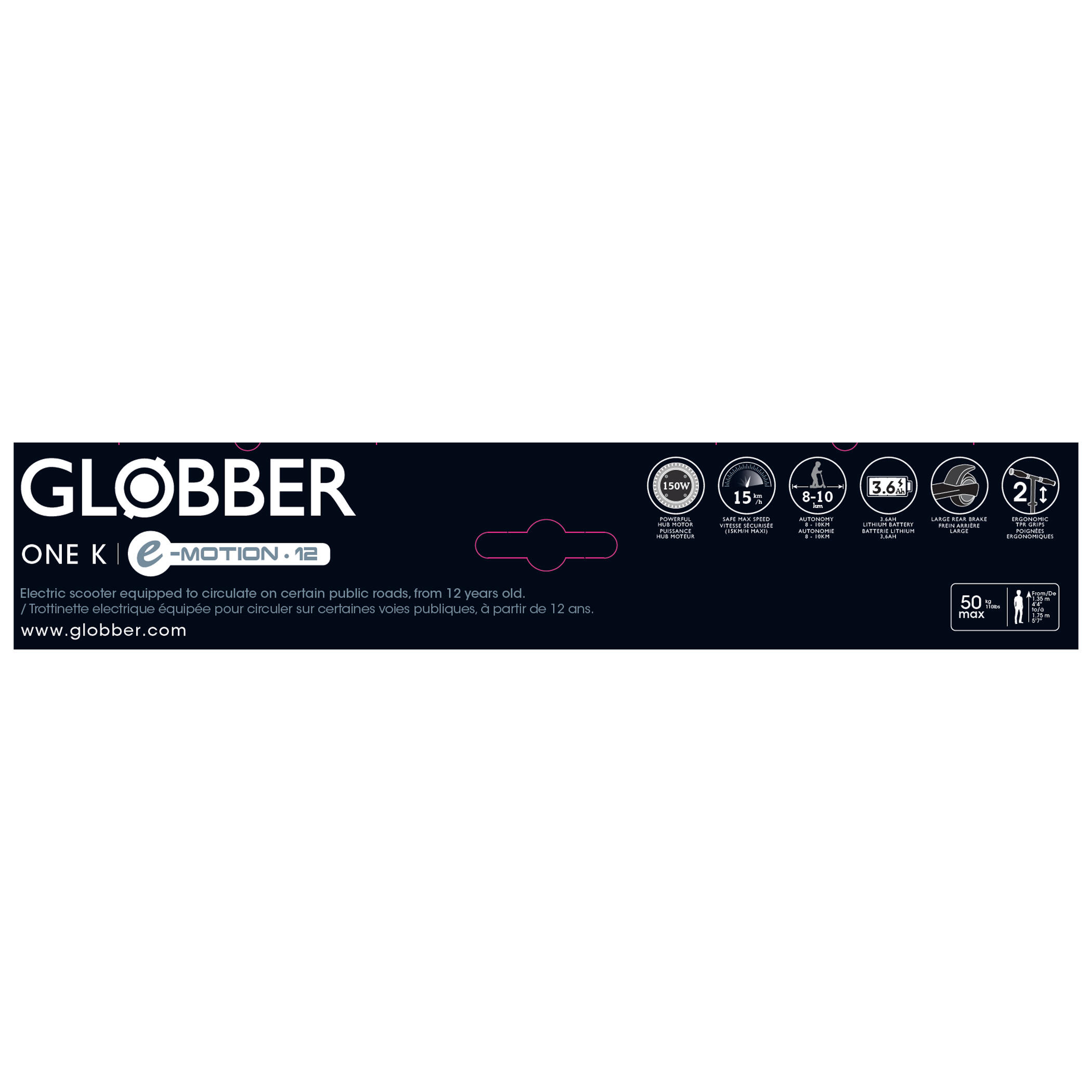 Segunda vida - Patinete Eléctrico Niños Globber E12 6/6