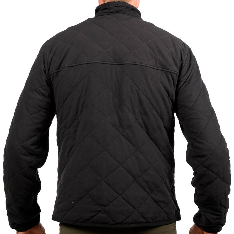 Silent padded Jacket black 500