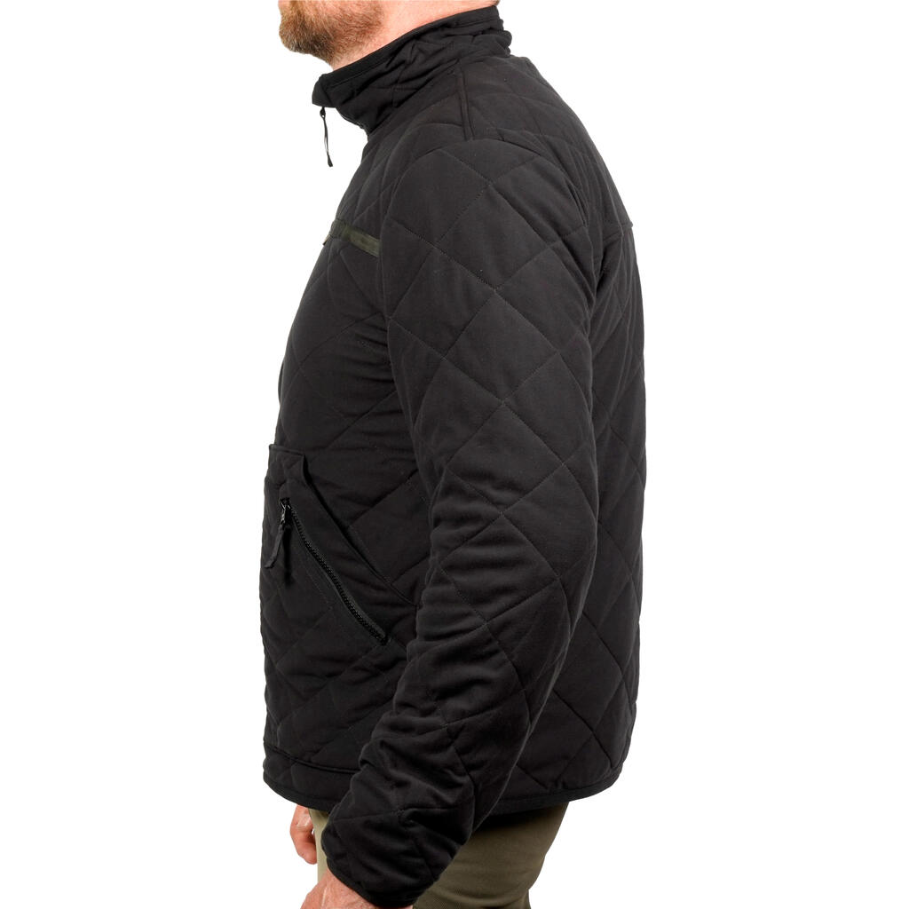 Silent padded jacket 500 black.