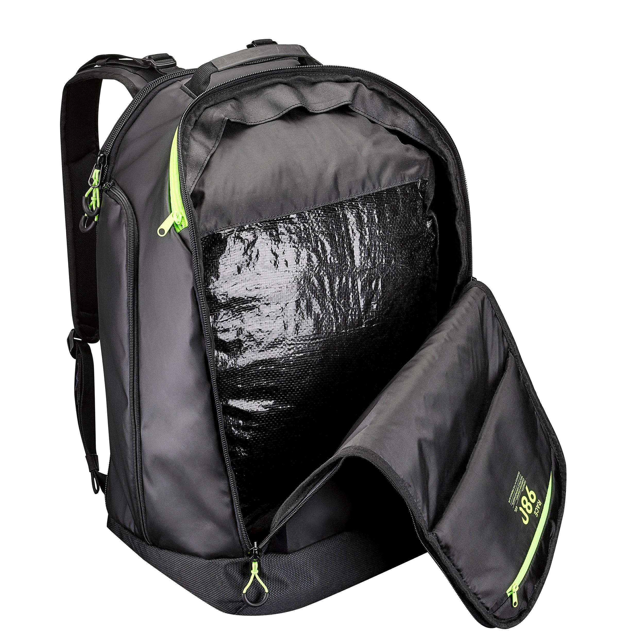 60 L Ski Backpack - 980 Black - WEDZE