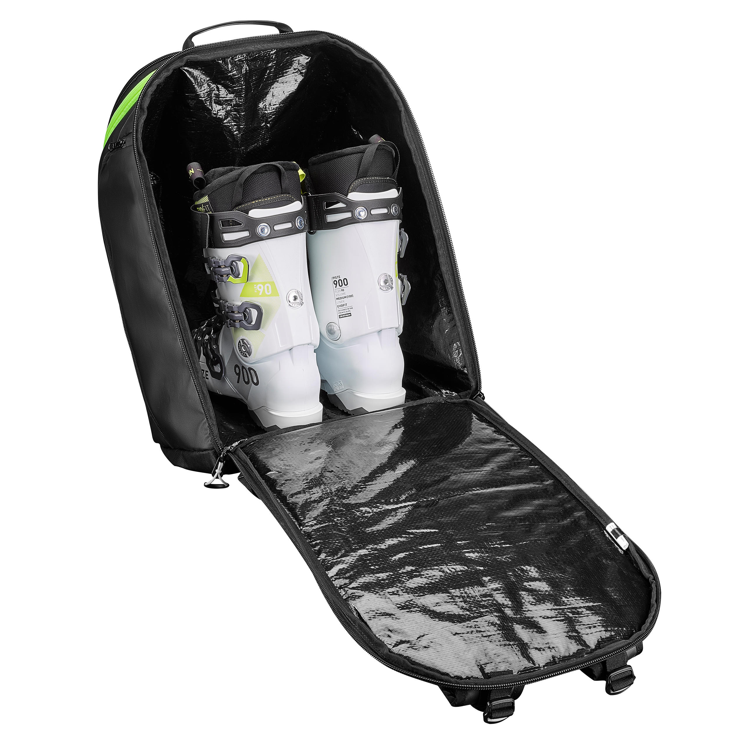 60 L Ski Backpack - 980 Black - WEDZE
