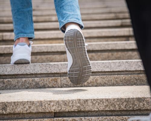 Exercising on your stairs