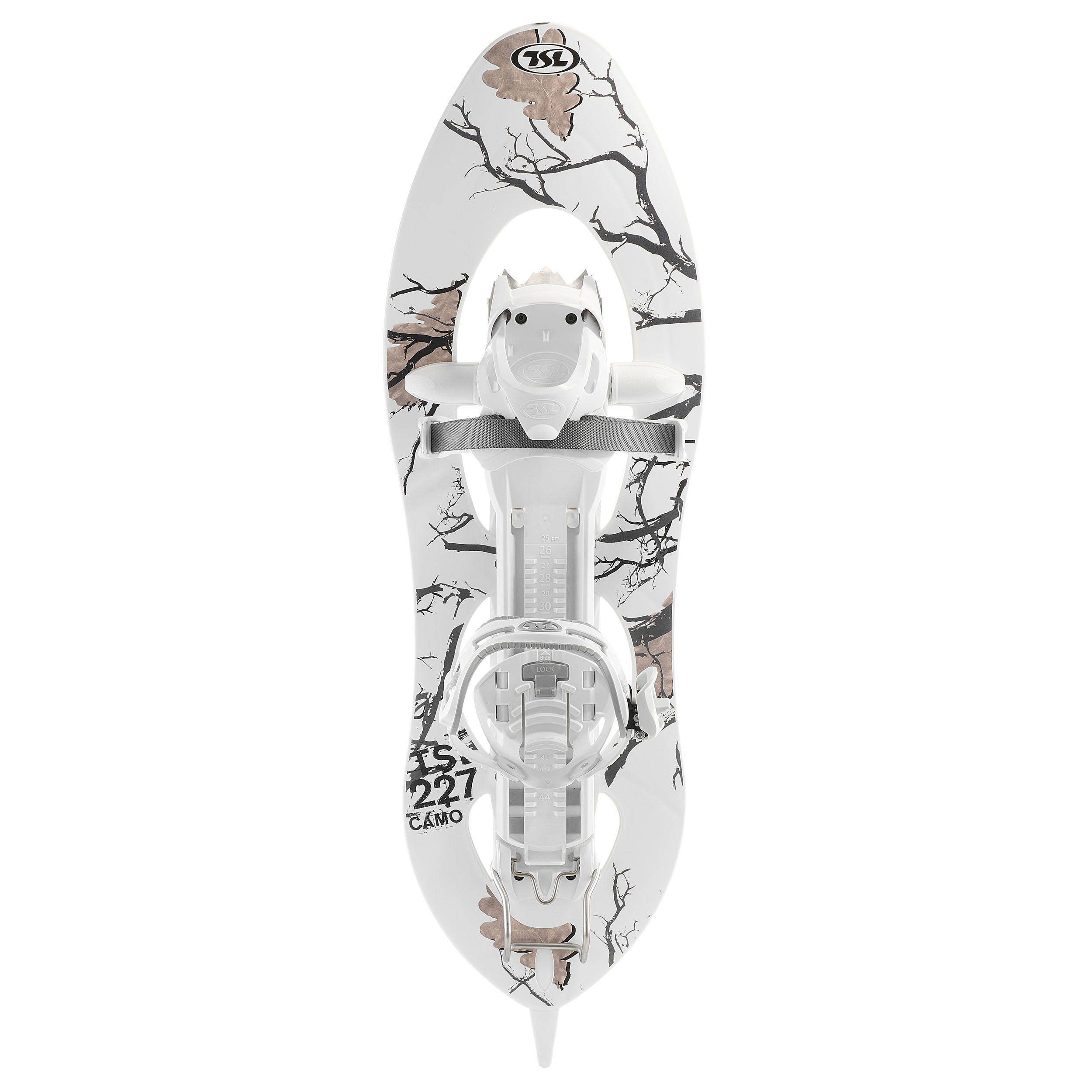 Large Deck Snowshoes - TSL 227 - Camo - white 1/5