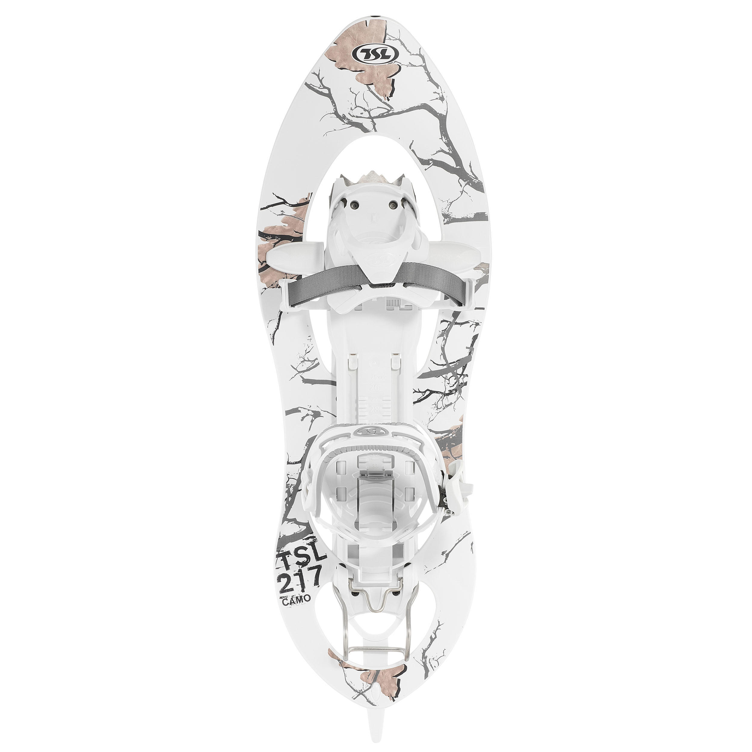 Small Deck Snowshoes - TSL 217 - White Camo 1/5