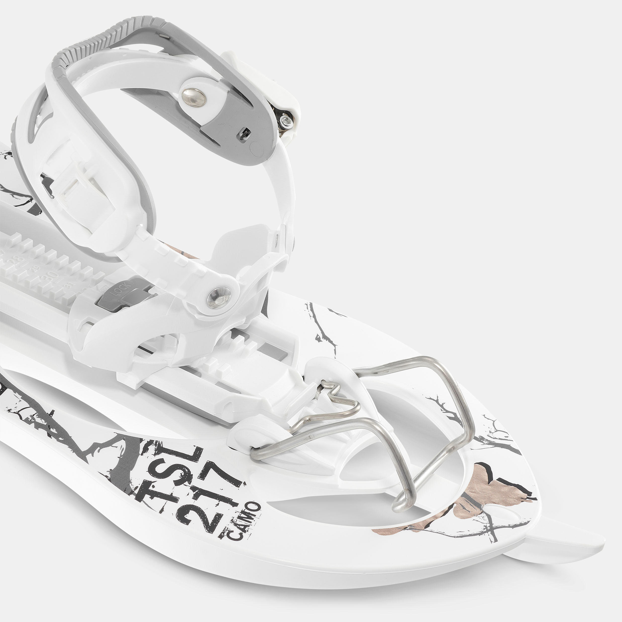 Small Deck Snowshoes - TSL 217 - White Camo 2/5