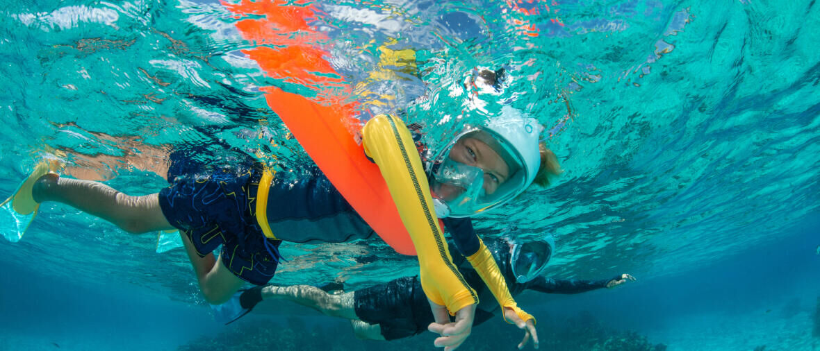 Comment s'équiper pour flotter en snorkeling ?