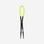 Cordon flottant de voile adulte noir jaune