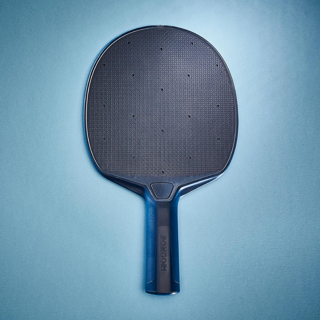 RAQUETTE DE PING PONG RÉSISTANTE PPR 100 O GRISE