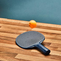 Table Tennis Durable Bat PPR 100 O - Grey