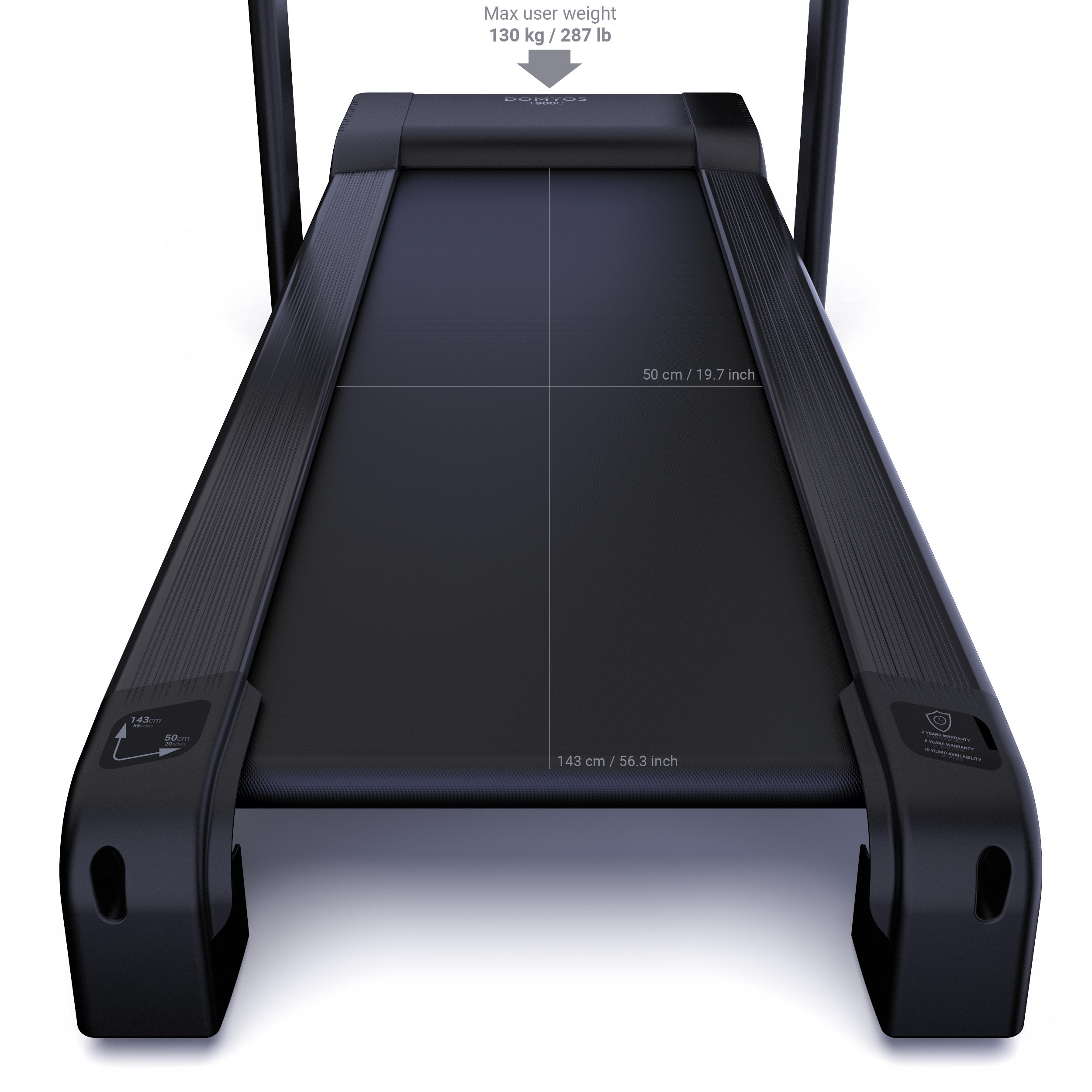 T900A Treadmill DOMYOS Decathlon