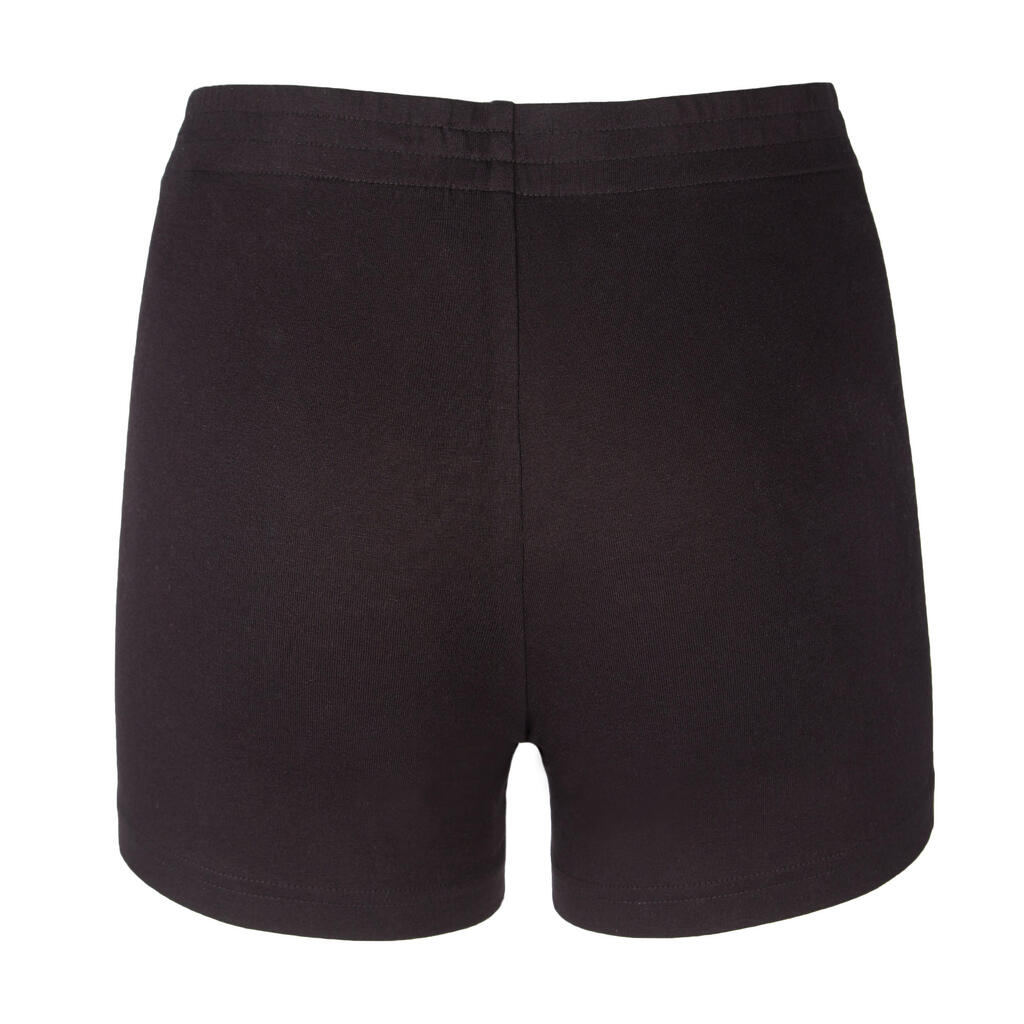 V100 Girls' Volleyball Shorts - Black