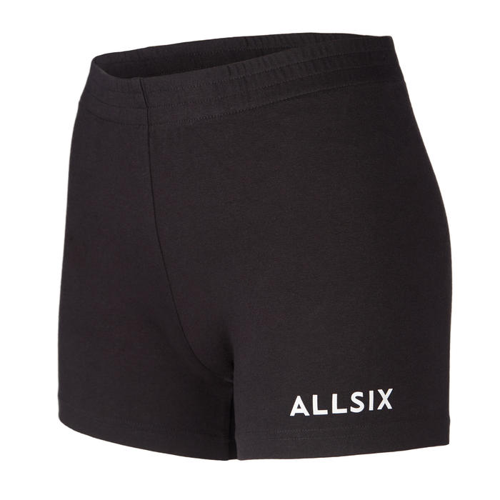 SHORT DE VOLLEYBALL V100 FEMME NAVY ALLSIX Decathlon
