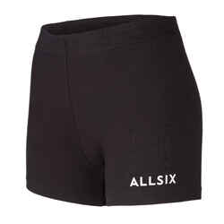 V100 Girls' Volleyball Shorts - Black