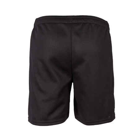 Kids' Plain Volley Shorts in Black