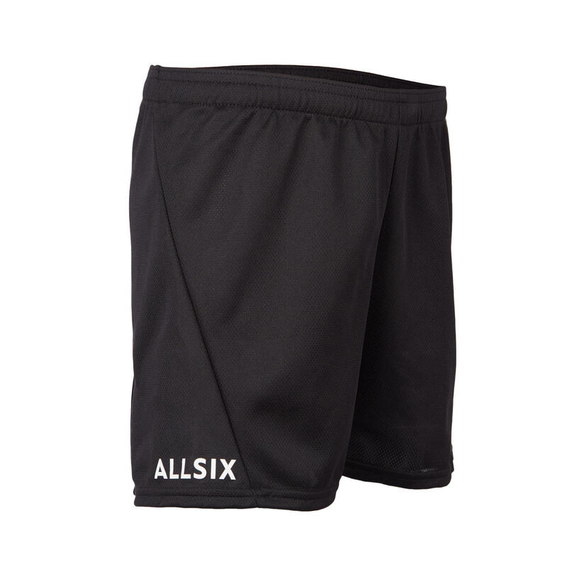 Pantalón corto de Voleibol Adulto Allsix V100 negro