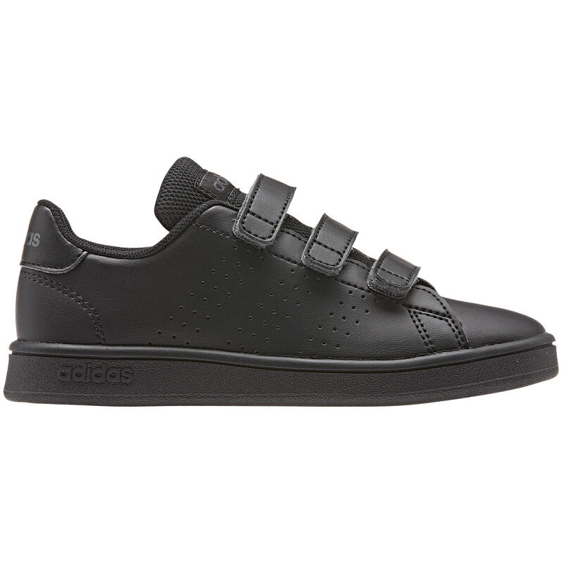 Baskets à scratch enfant - ADIDAS ADVANTAGE CLEAN noir