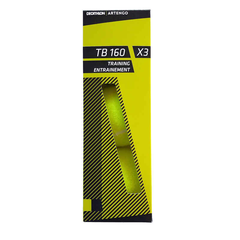 ТЕНИС ТОПКА TB160, 3 БР., ЖЪЛТА ТЕНИС ТОПКА TB160, 3 БР., ЖЪЛТА