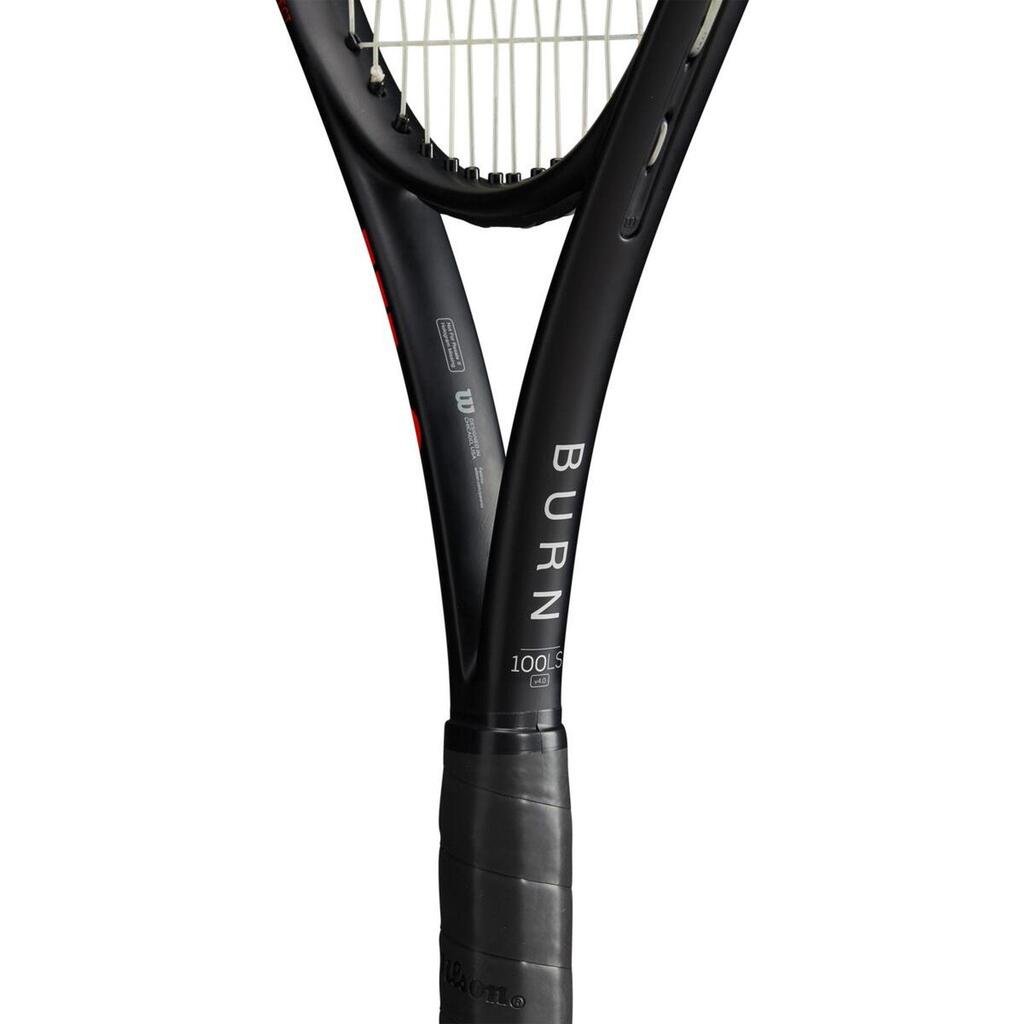 Adult Tennis Racket Burn 100LS V4 280 g - Black/Orange