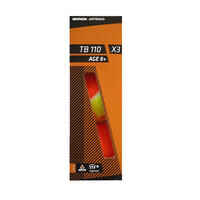 Tennis Balls TB110 x 3 - Orange