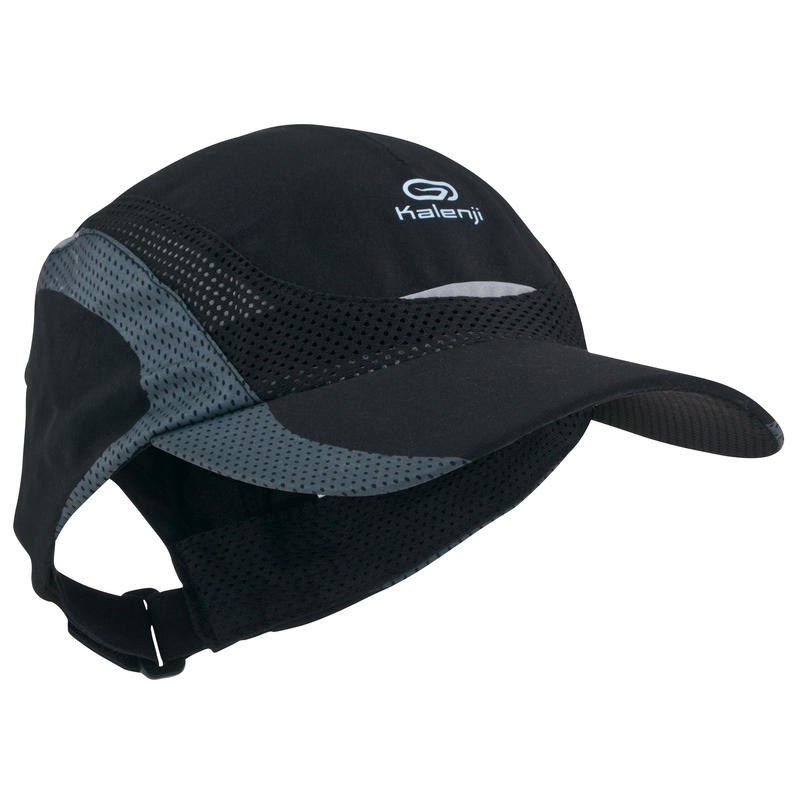 MEN'S RUNNING CAP BLACK HEAD SIZE 5563 cm