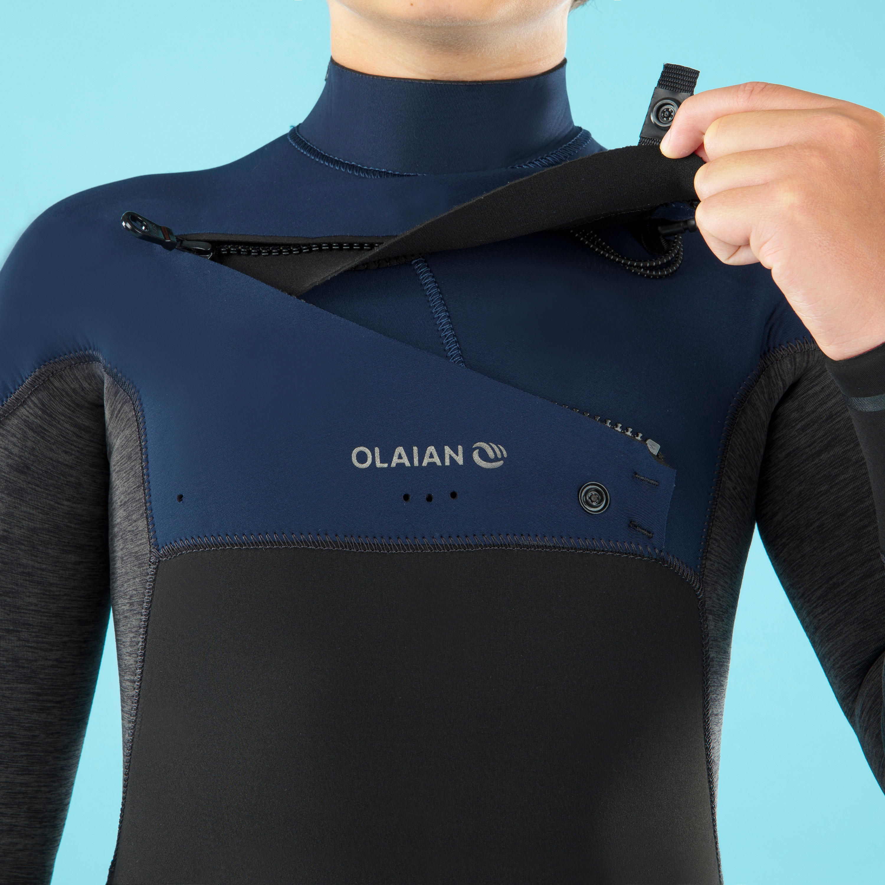 900 full surfing wetsuit - Kids - OLAIAN