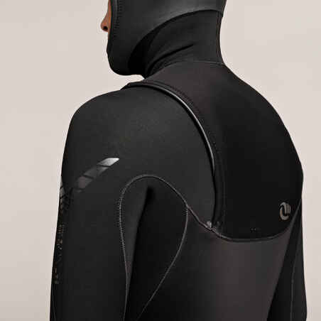 Men's Surfing 5/4 mm Neoprene Wetsuit with Hood 900.