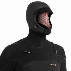 Men's Surfing 5/4 mm Neoprene Wetsuit with Hood 900.