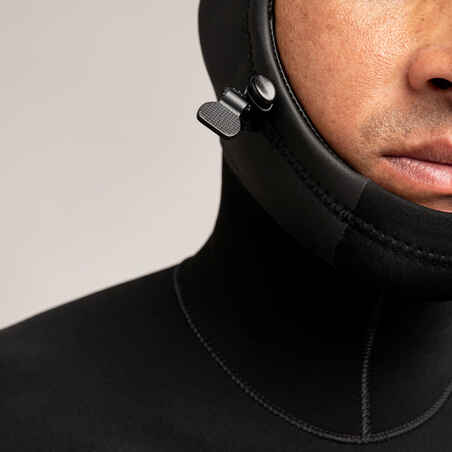 Men's Surfing 5/4 mm Neoprene Wetsuit with Hood 900.