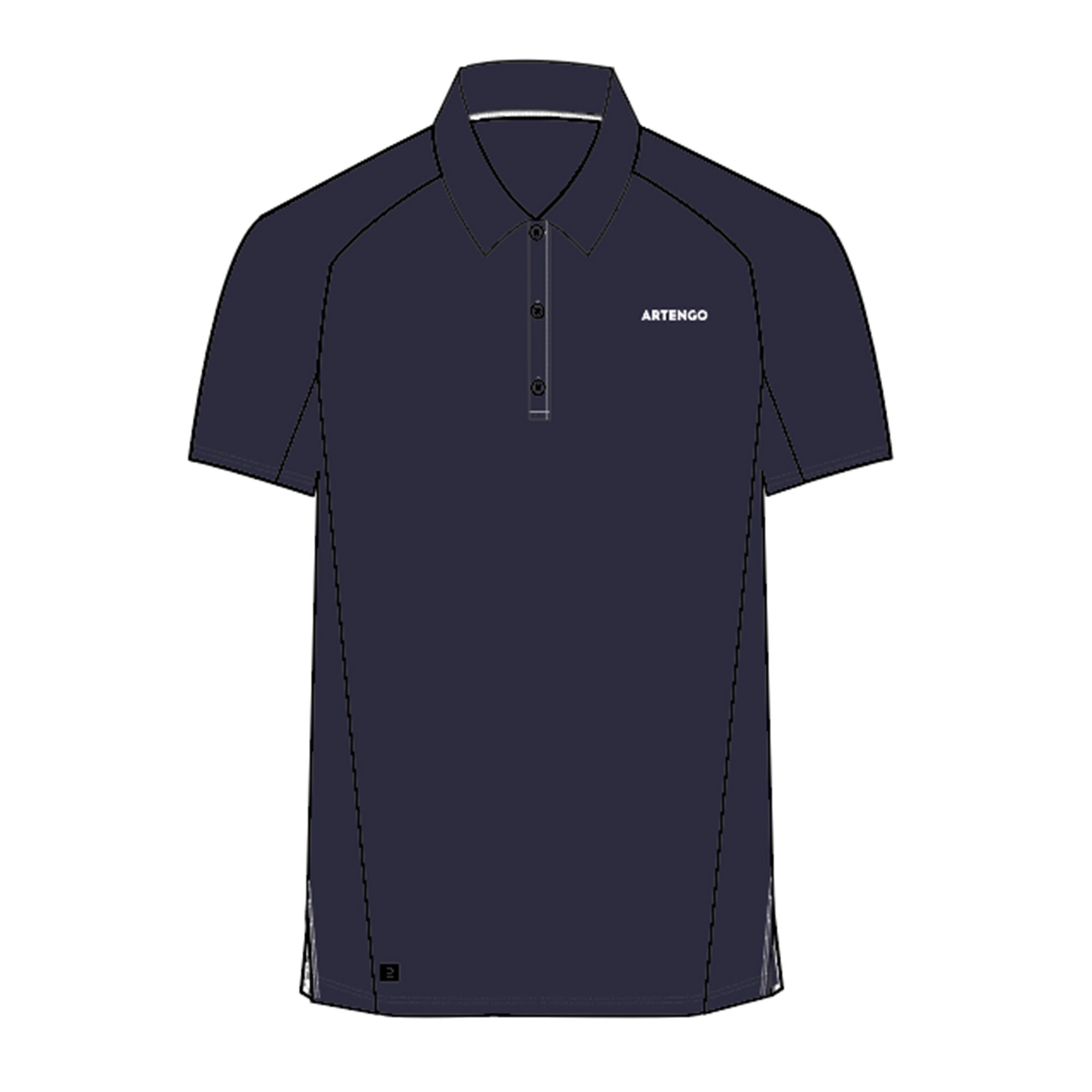 Artengo Тениска С Яка Tpo 500 Dry