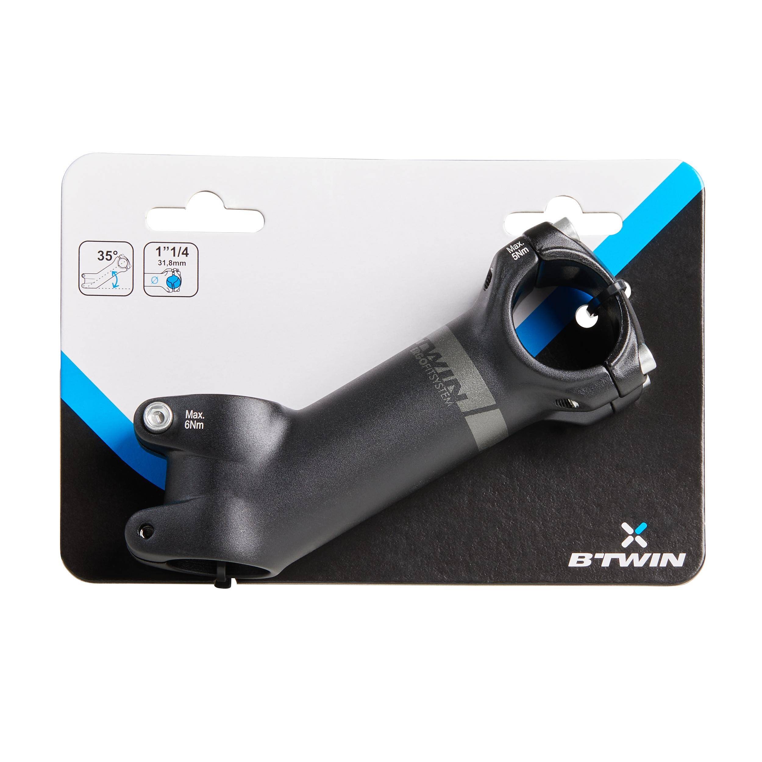 35° Oversize Raised Stem - 110 mm -  1